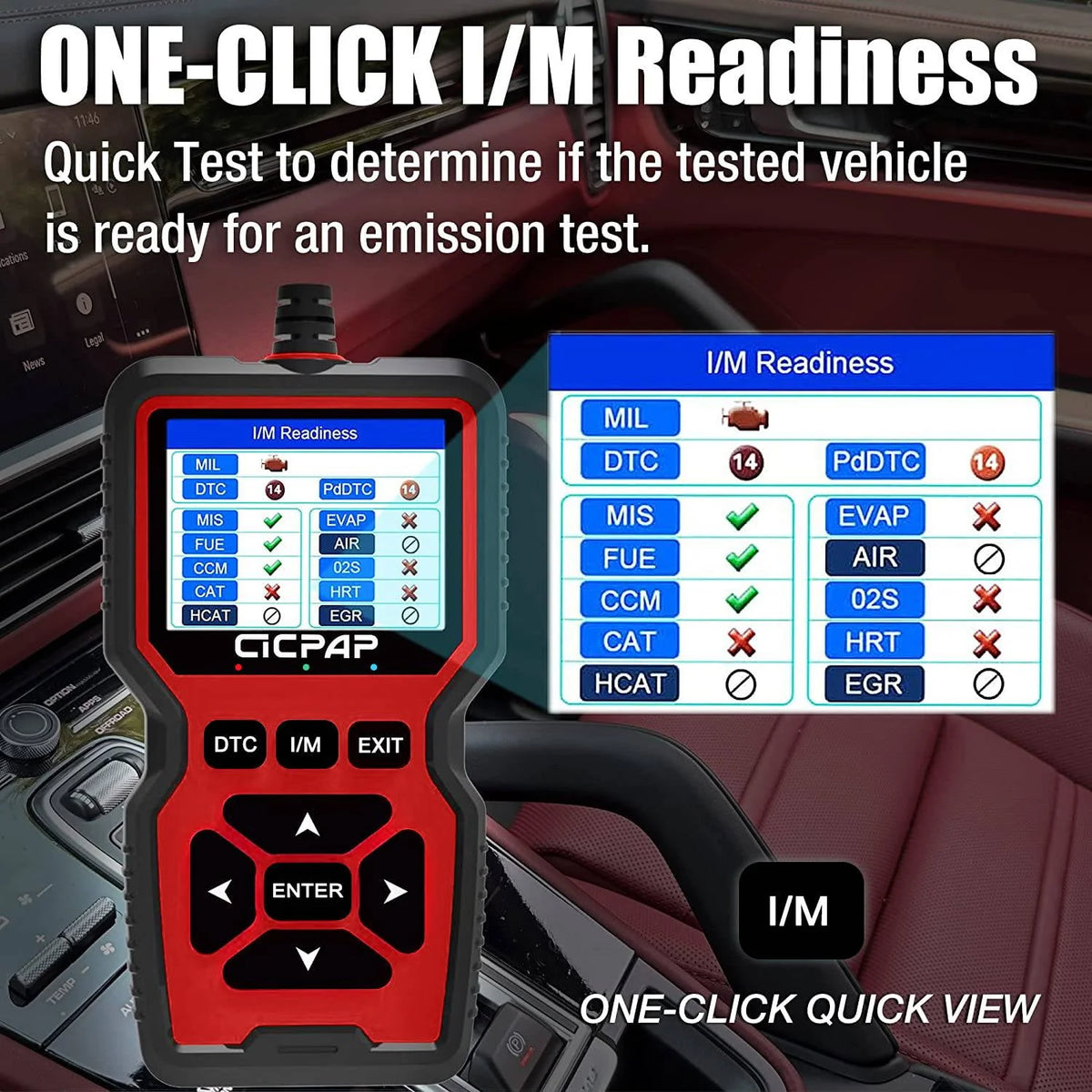 OBD2 Scanner Diagnostic Tool Car Code Reader U84409