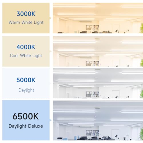 20-Pack 8FT LED Bulbs, 44W 6500K Daylight, FA8 Single Pin A77931