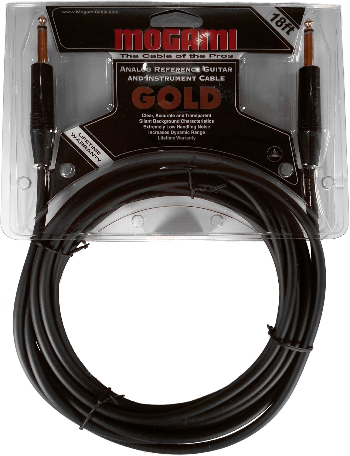 10 Foot Pack of 2 Guitar Instrument Cable N569