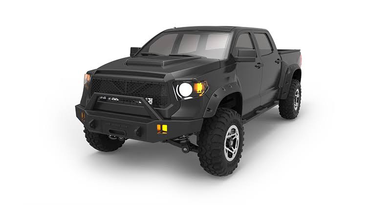 1/32 Scale 4WD RC Crawler Pickup Truck Kit S7730