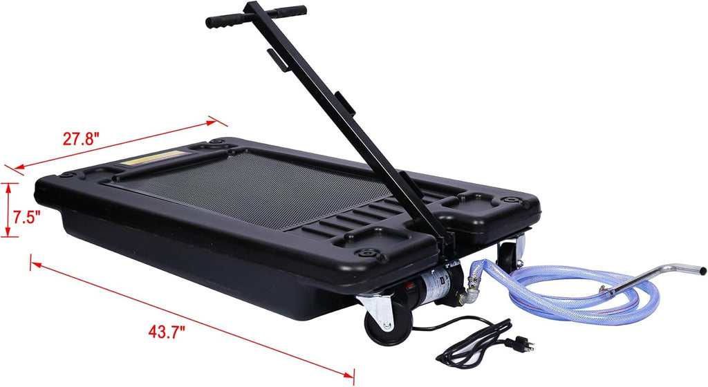 17-Gallon Oil Drain Pan with Electric Pump G47871