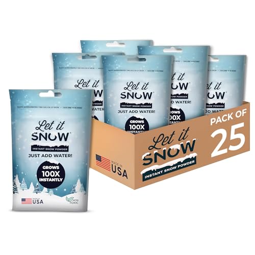 2 Pack Artificial Snow Powder P647
