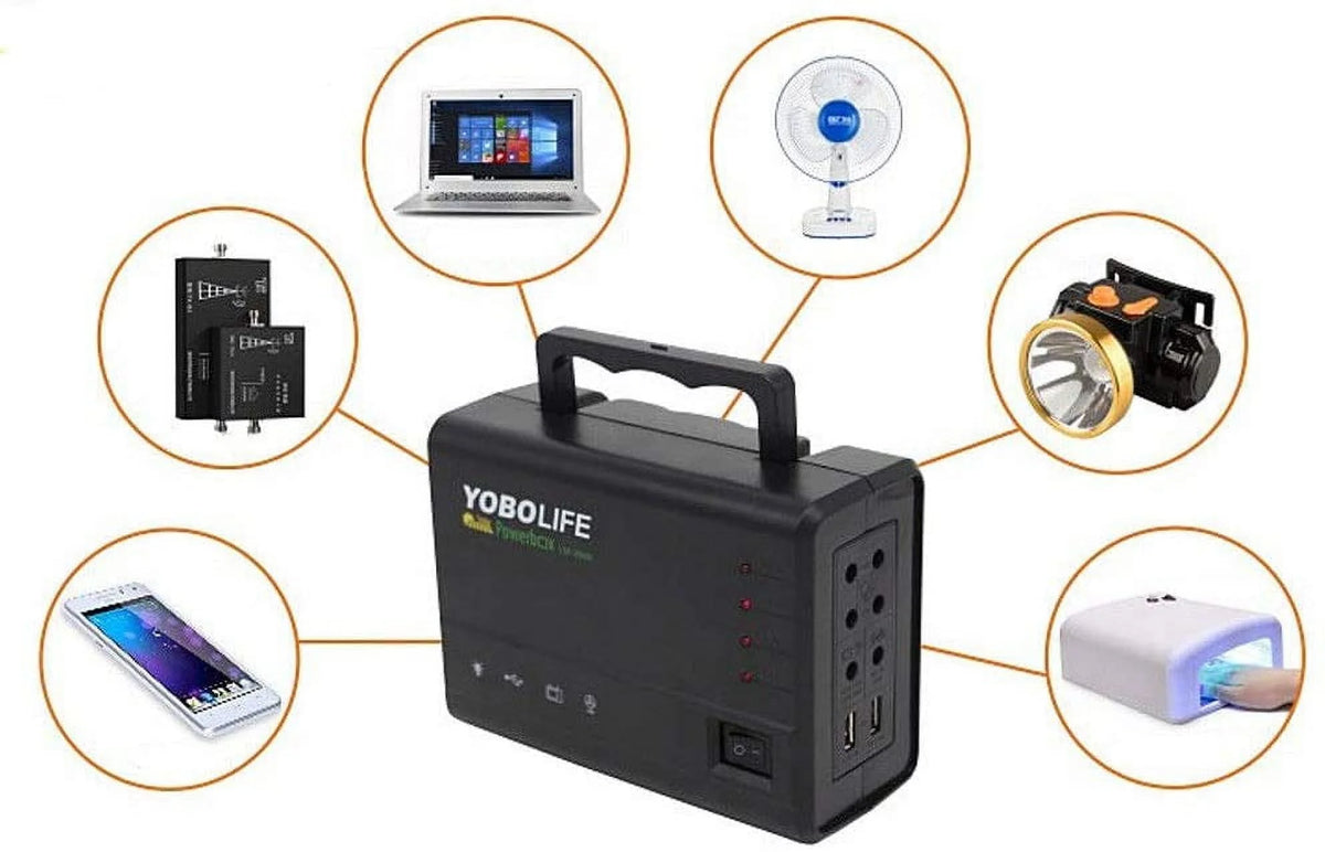Portable Solar Power Inverter Generator with Solar Panel L2884