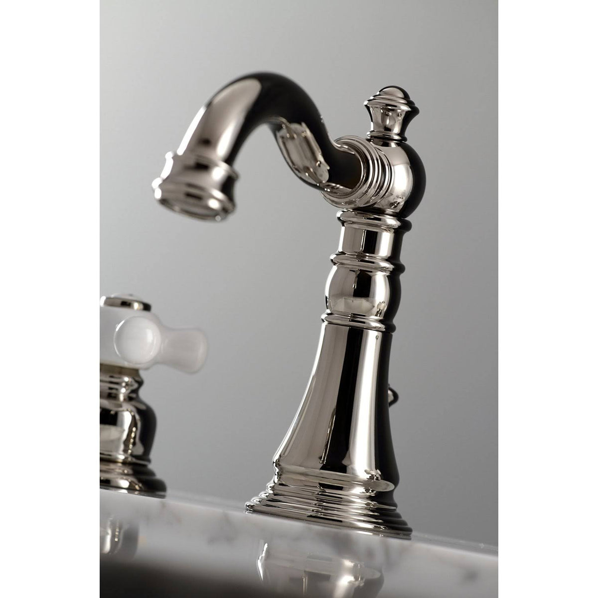 8 in. Widespread Bathroom Faucet, Polished Nickel K998817