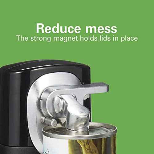 Black 2-in-1 Electric Automatic Can Opener B4528