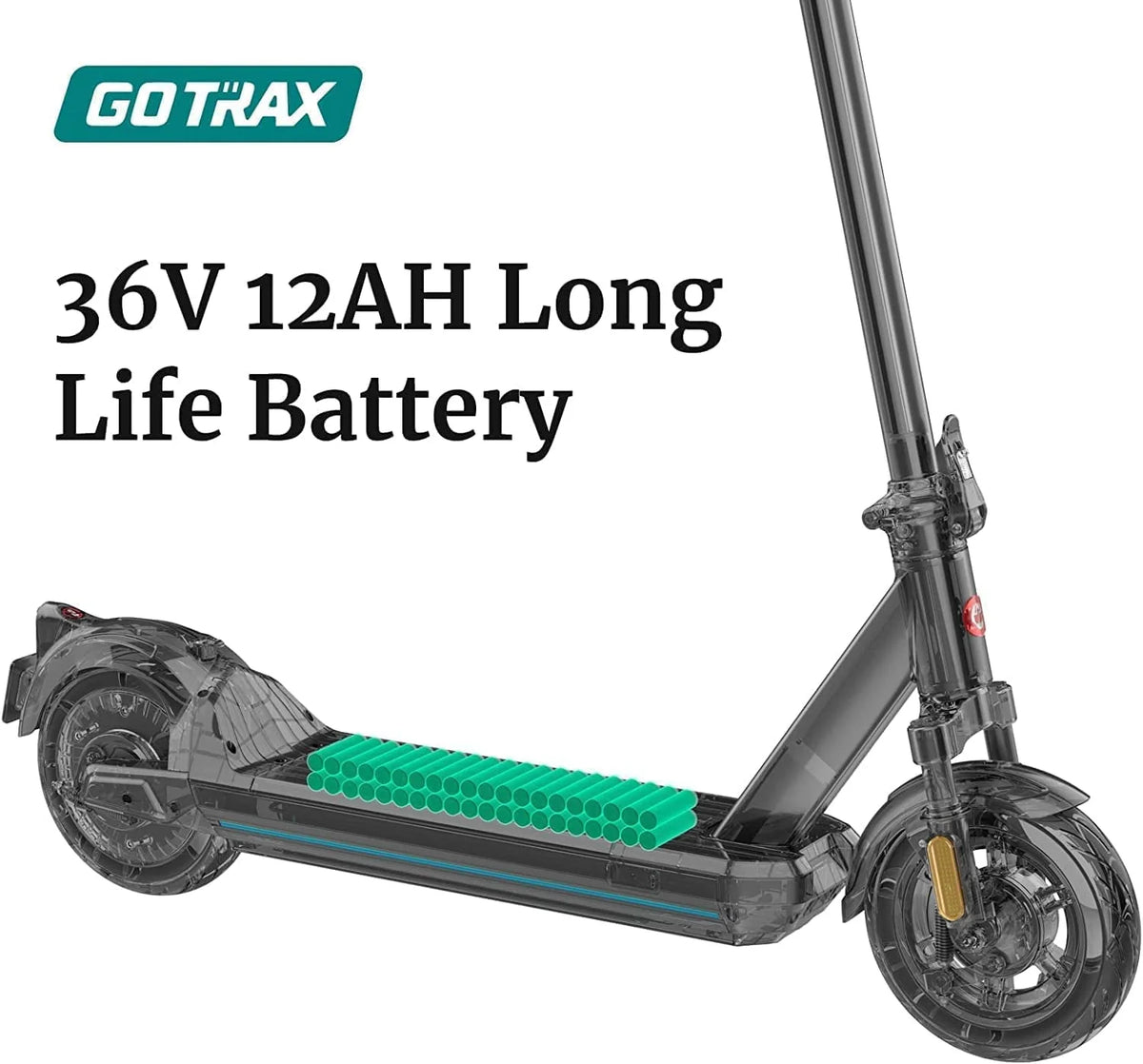 500W Electric Scooter with 10 Air-Filled Tires I99290