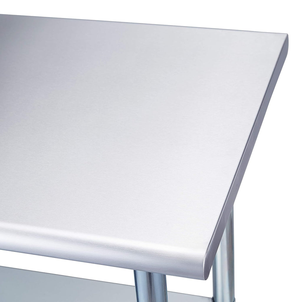 Stainless Steel Table 24 x 36 Inches with Caster Wheels X485966
