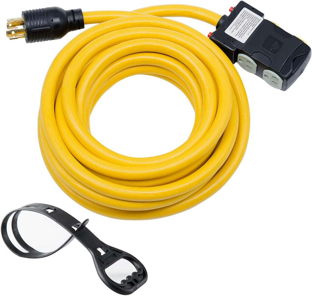 1.5Ft 30Amp Generator Cord with Surge Protector V9833