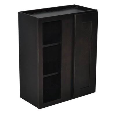 White 12x36x24 in. 1-Door Kitchen Wall Cabinet D6201