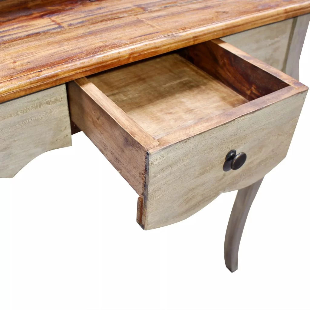 Solid Reclaimed Wood Writing Desk G178172