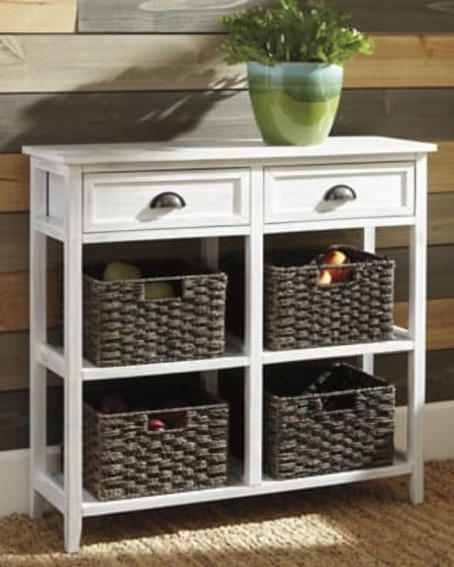 White Sofa/Console Table P949