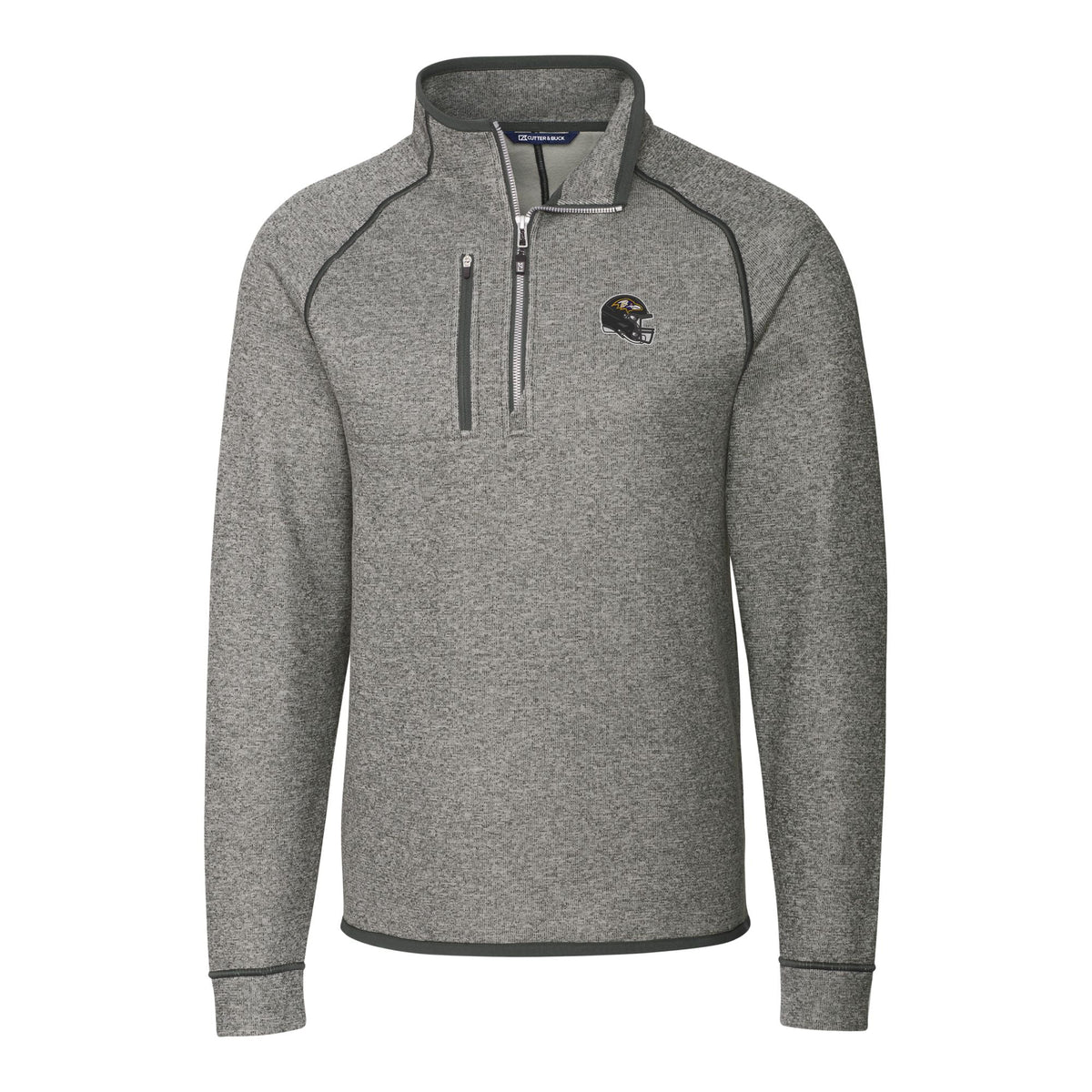 Men's Half-Zip Sweater-Knit Pullover Jacket S18831