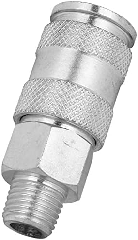 1/4" MNPT High Flow Steel Quick-Connect Coupler Box of 10 D631