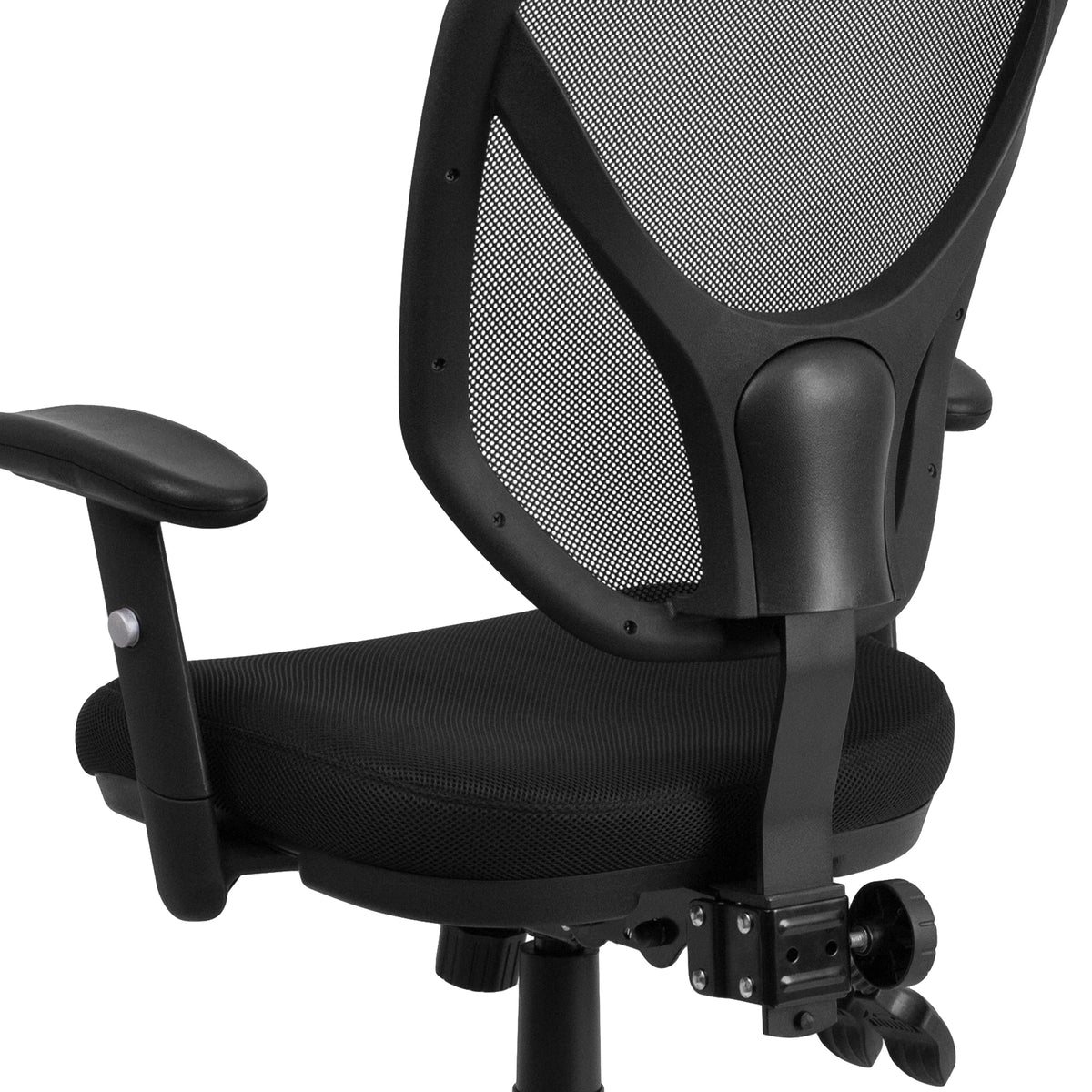Black Mesh Ergonomic Task Office Chair Y193610