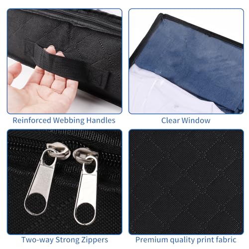 Grey 4 Pack Foldable Underbed Storage Bags Z54547