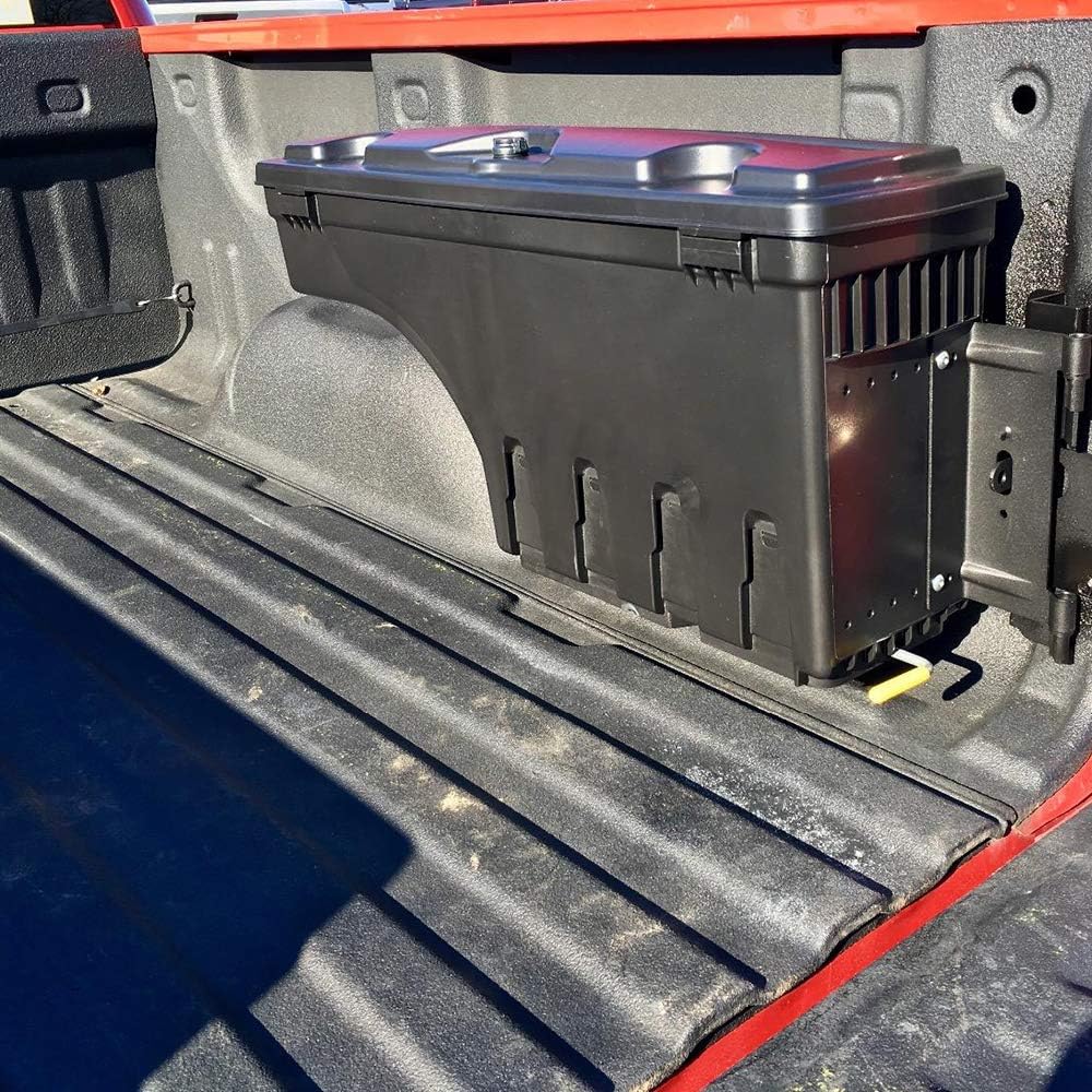 Lockable Truck Bed Storage Box Toolbox Swing Case E3538