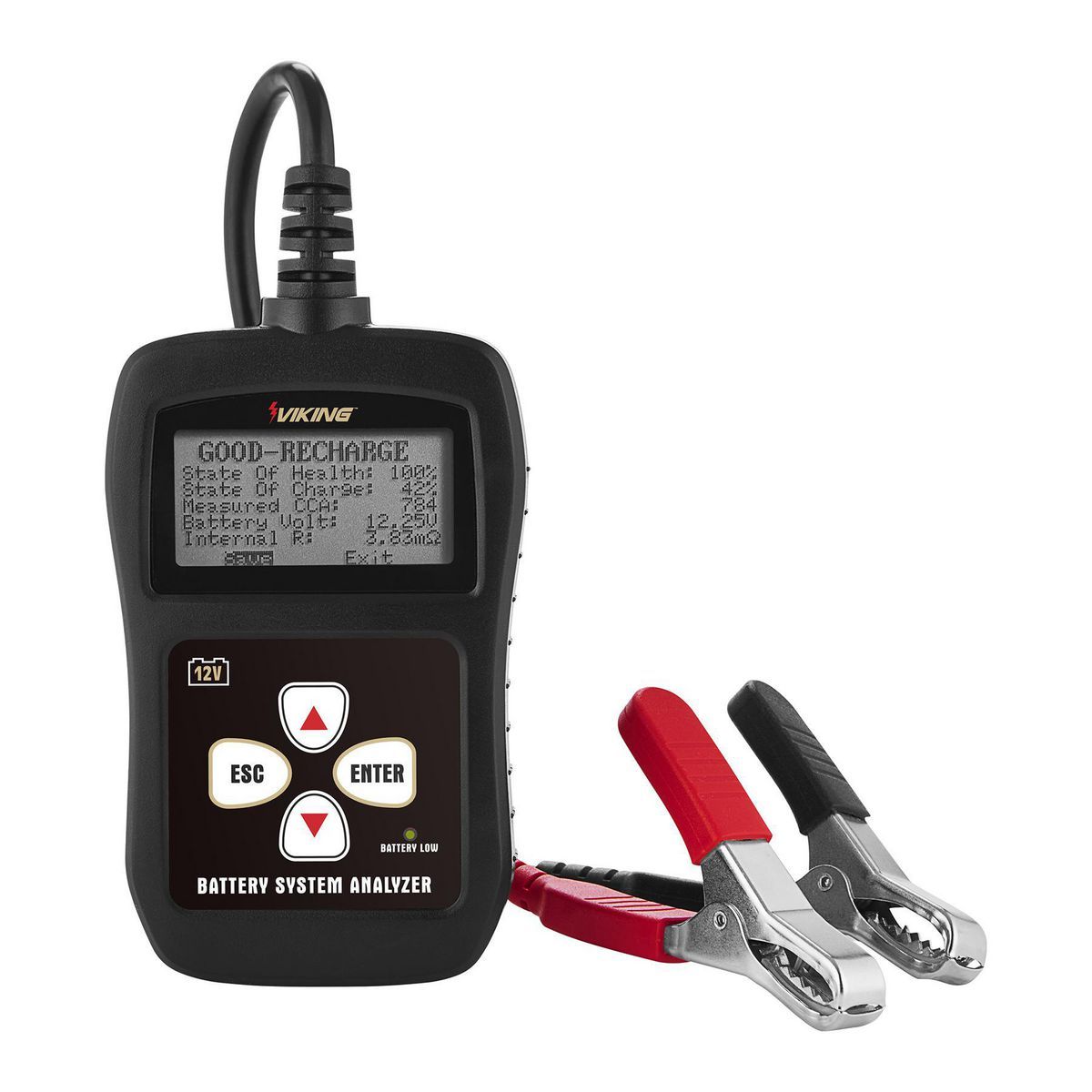 12V Digital Battery and System Tester V6869