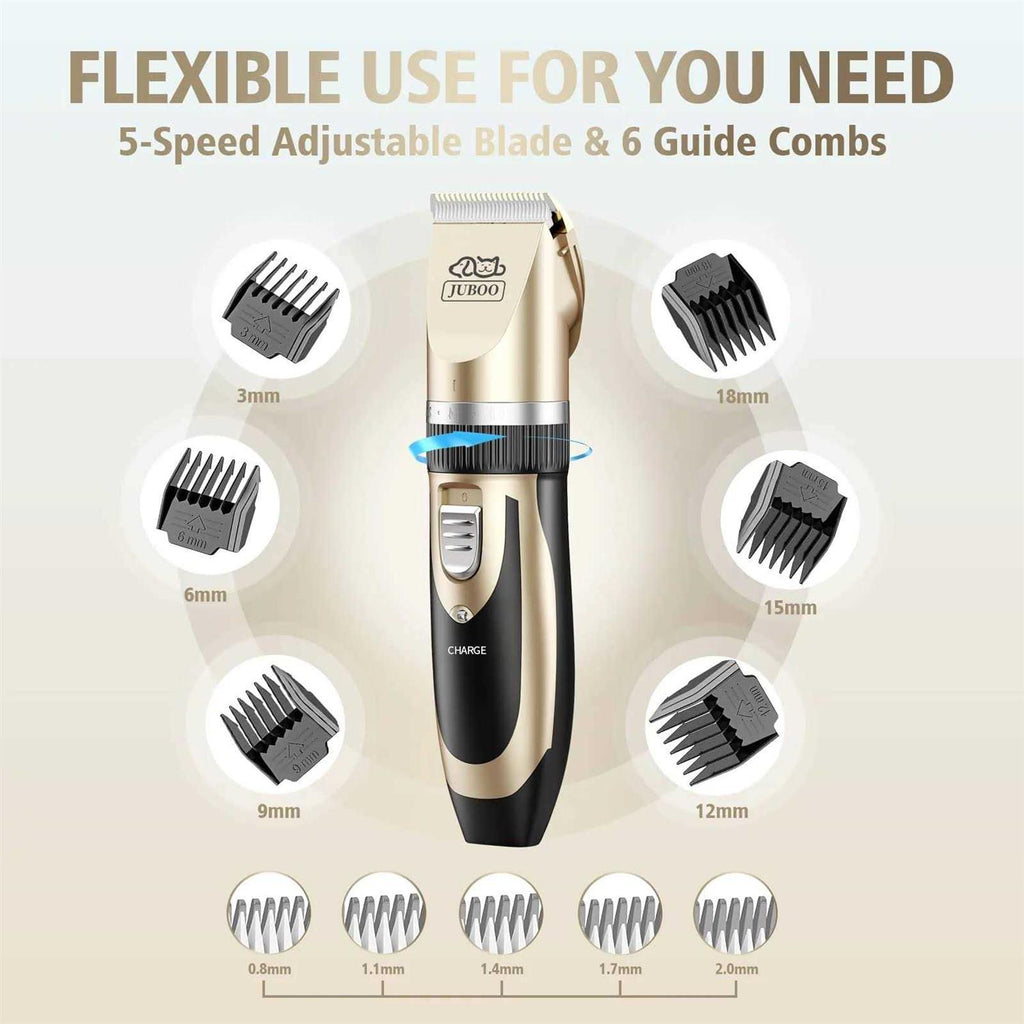 Dog Clippers Low Noise Rechargeable Cordless Grooming Kit N94909