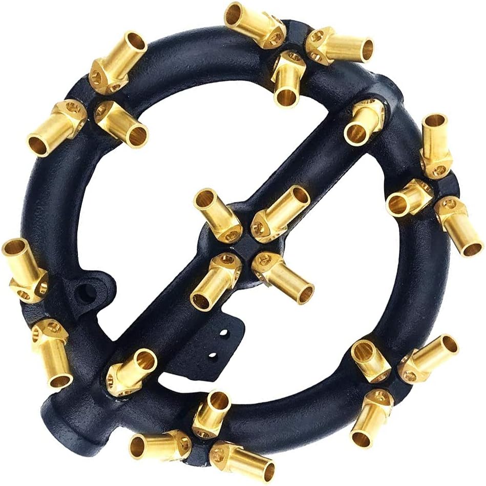Propane Gas Jet Burner 44 Tips Cast Iron M1345