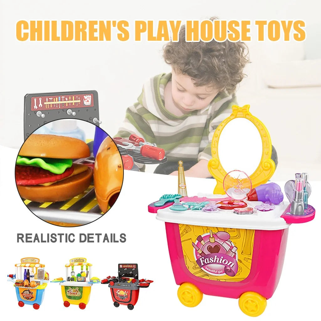 Supermarket Playset with Shopping Cart B828245