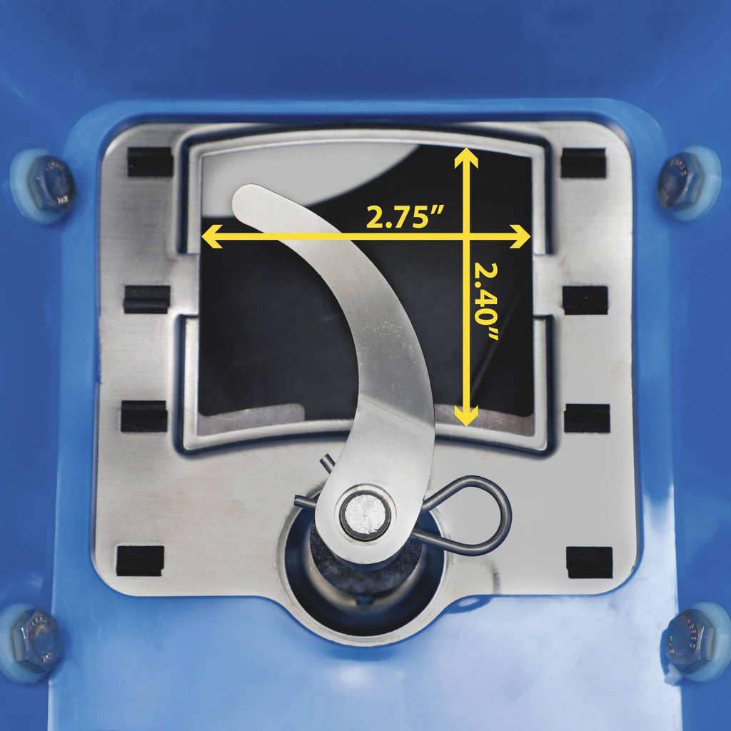 150 lbs. Capacity Ice Melt and Salt Spreader with Deflector P65774
