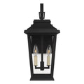 1 Light Textured Black Outdoor Wall Lantern N160