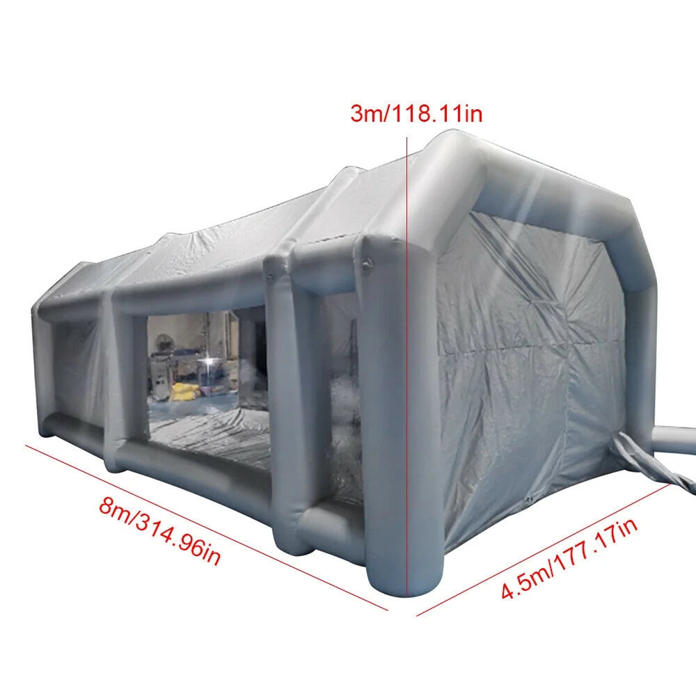 Inflatable Spray Booth Portable Paint Tent W11459
