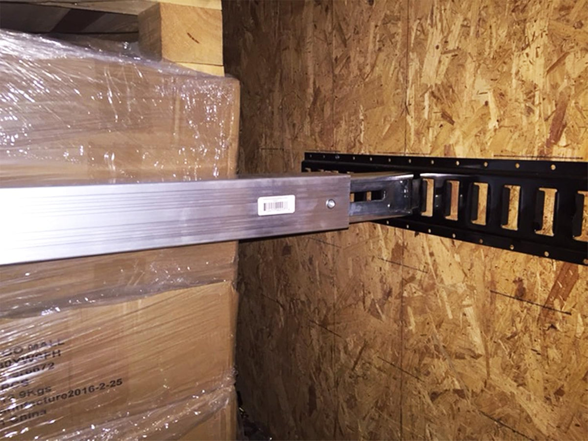 Adjustable Heavy-Duty Aluminum E-Track Shoring Beam X49710