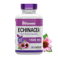 Echinacea Root Herbal Extract 1500 MG 180 Capsules F5488