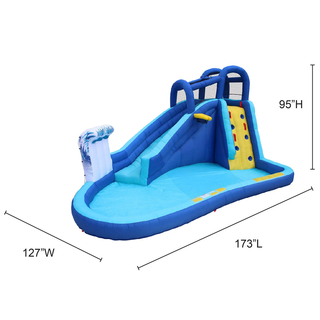 14 ft 5 in Inflatable Water Slide Splash Toy N7071