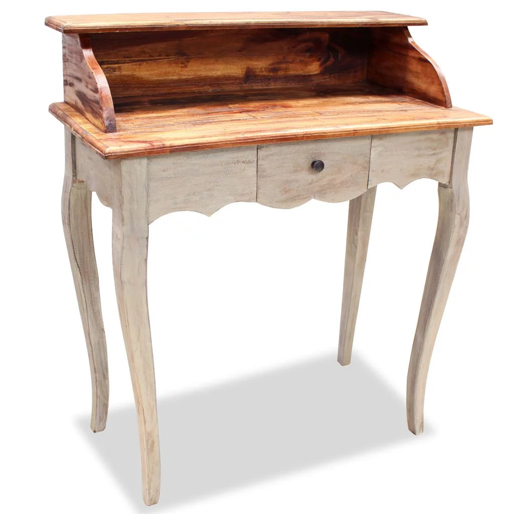 Solid Reclaimed Wood Writing Desk G178172