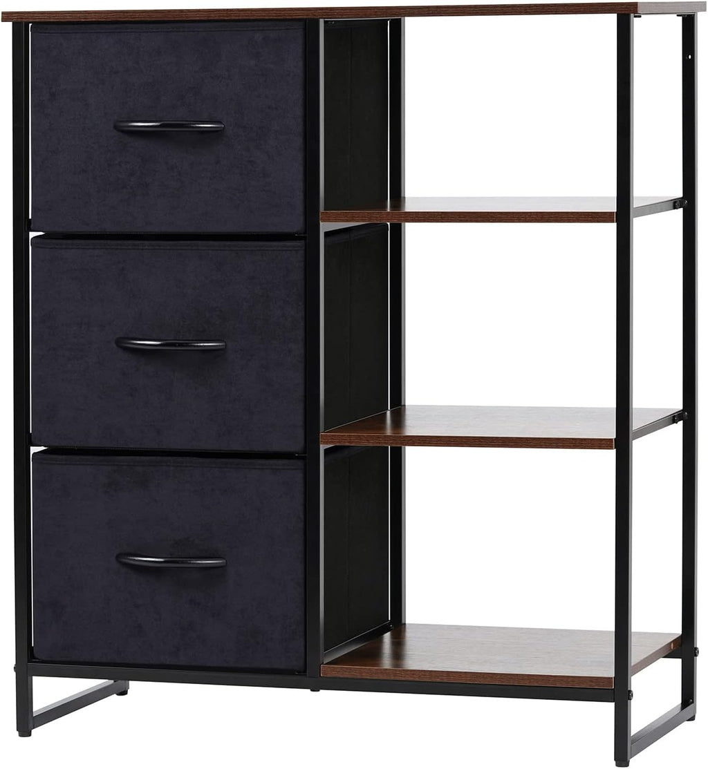3 Drawer Dresser with Shelves G74401