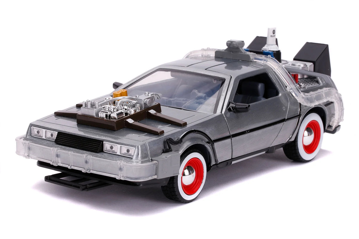 1/24 Scale Diecast Car with Display Case and Lights J291385