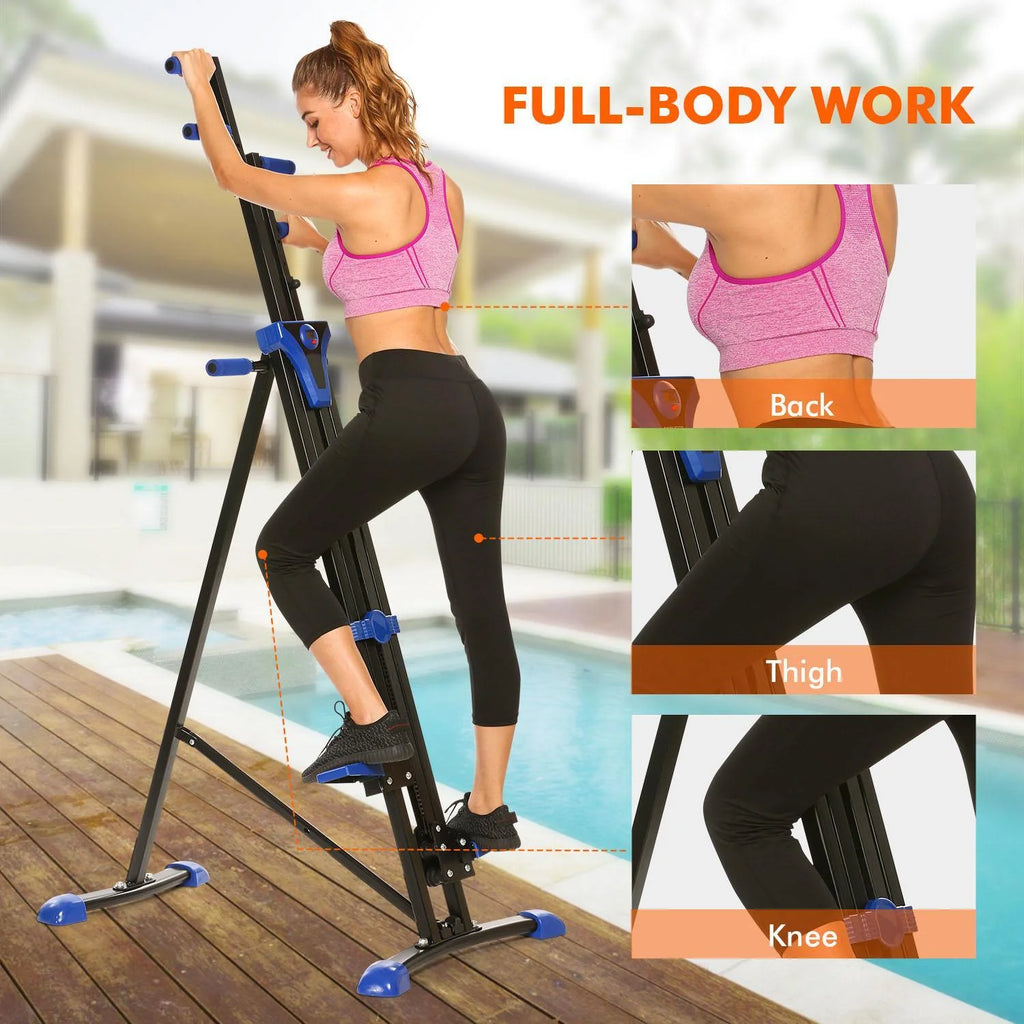 Vertical Climber and Folding Stair Stepper Machine P33426