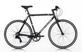 White 53 cm Aluminum 700C Road Bike C589