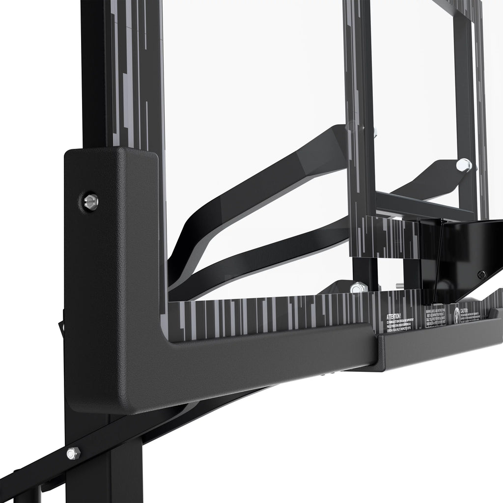 60 In. Acrylic Portable Basketball Hoop F4952