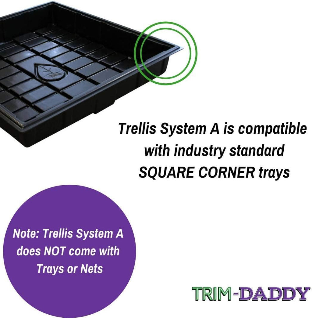 Trellis System Support Kit Mounting System for Scrog Netting L153