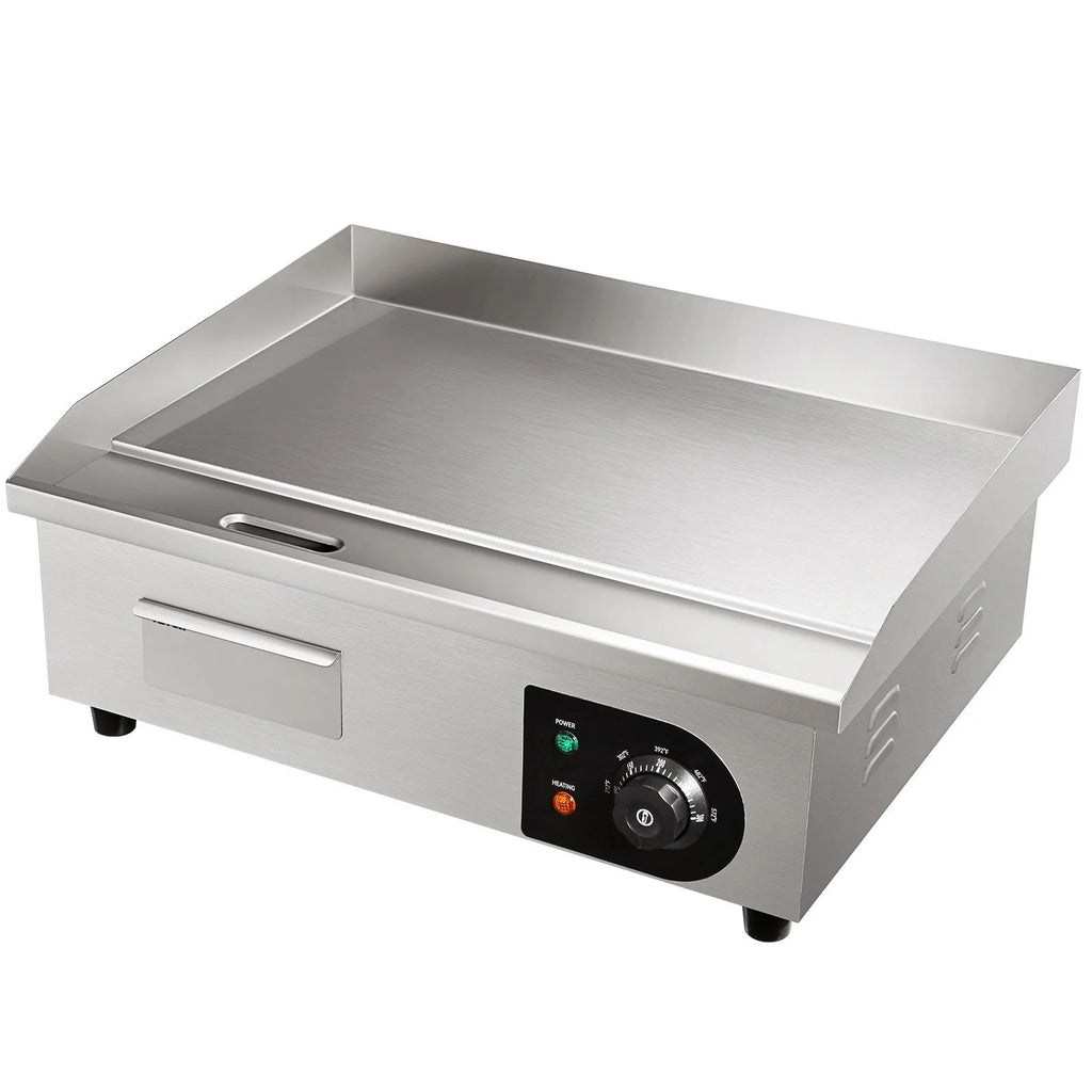 21" 1600W Stainless Steel Electric Griddle I197674
