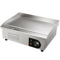 21" 1600W Stainless Steel Electric Griddle I197674
