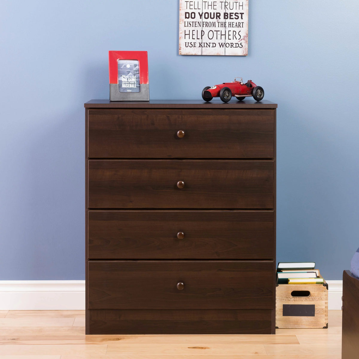 4-Drawer Vertical Dresser O76387