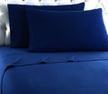 Navy Full Size 100% Cotton Flannel Sheet Set E175273