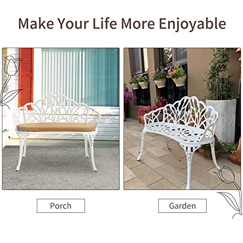 Outdoor Metal Bench D742
