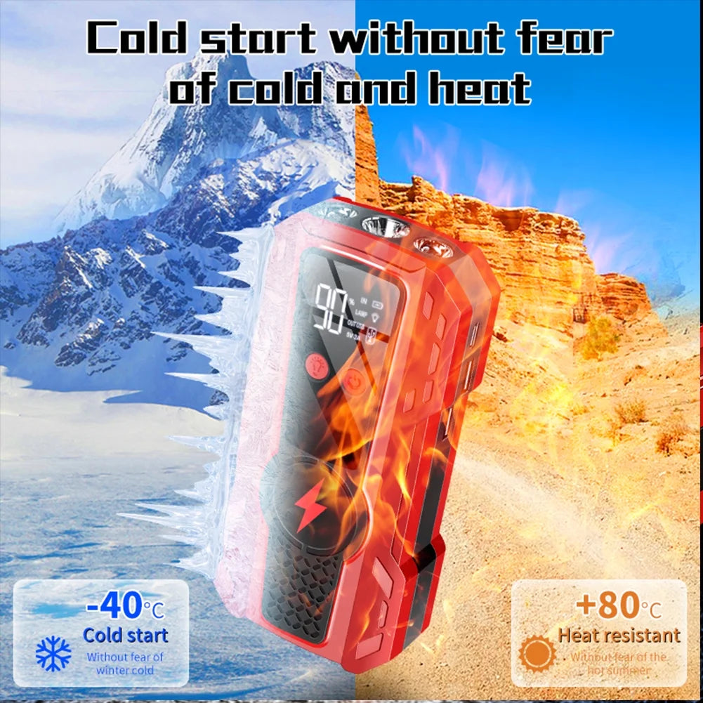5000A Peak 12V Car Jump Starter with LCD Display I151