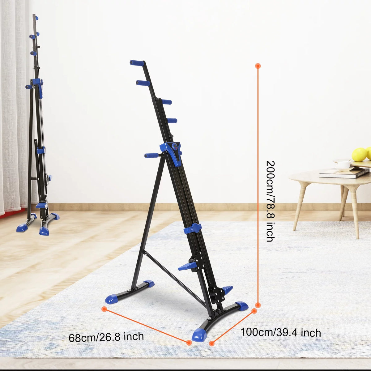 Vertical Climber and Folding Stair Stepper Machine P33426