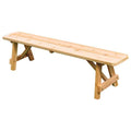 Red Cedar Backless Bench U934573