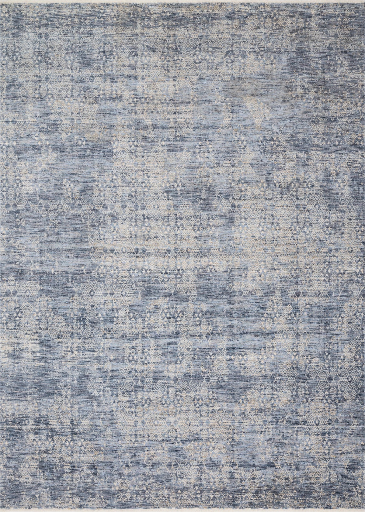Dark Blue 7'10 x 7'10 Rug P516
