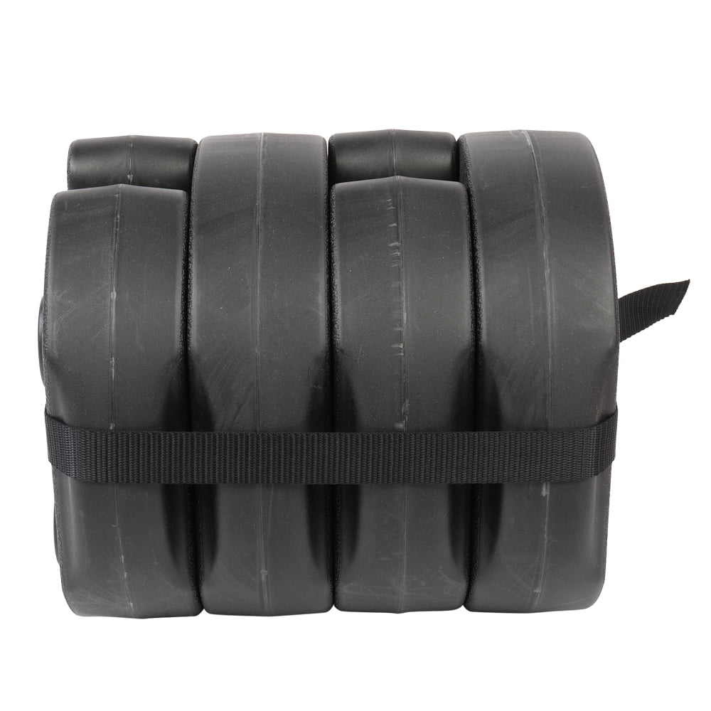 4 Pieces Black Tent Shade Canopy Water Fillable Weight Plates D616