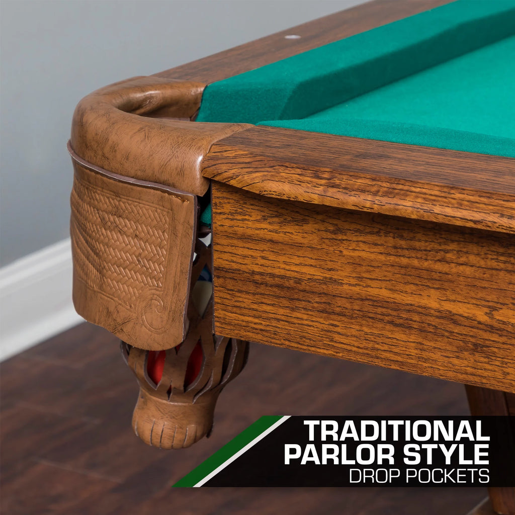 87" Green Billiard Pool Table X616