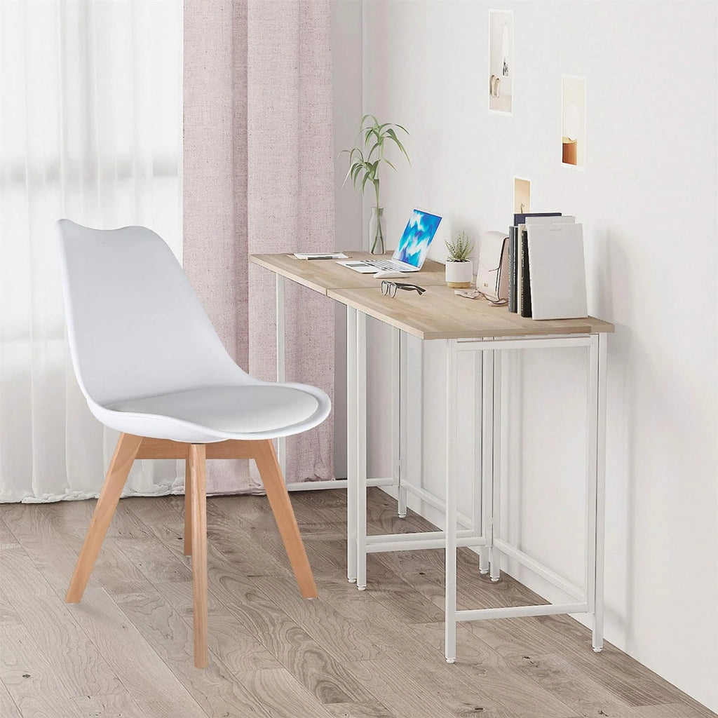 White Set of 4 Dining Chairs W75136