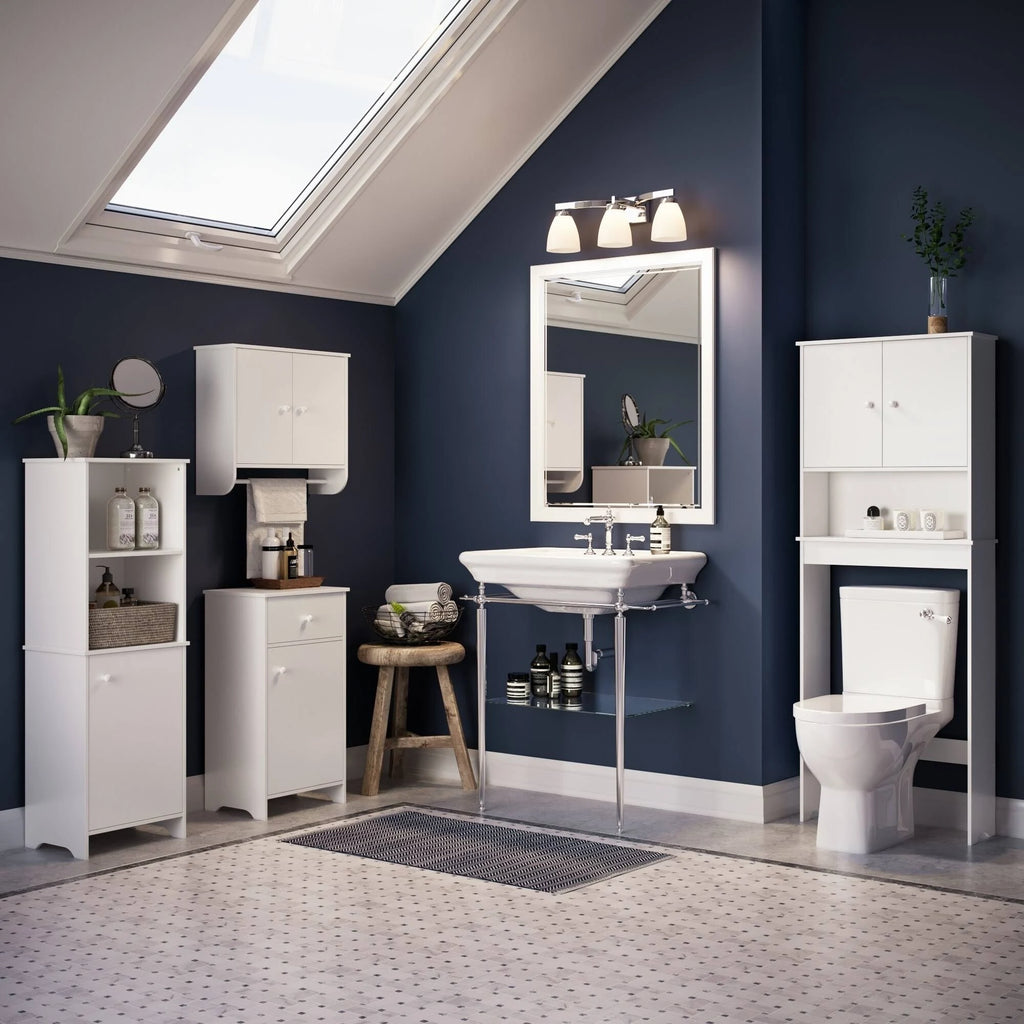 White 2 Door Wall Cabinet C5171